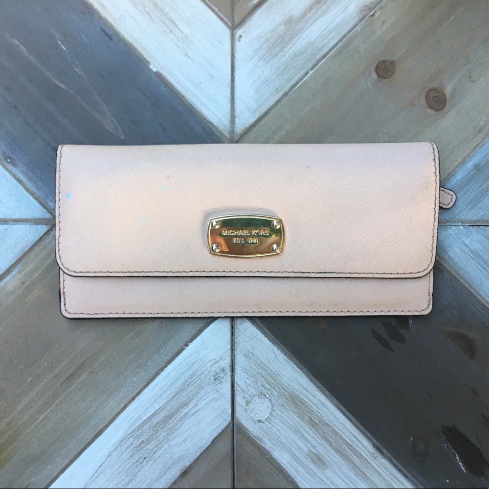Pink Michael Kors Wallet
